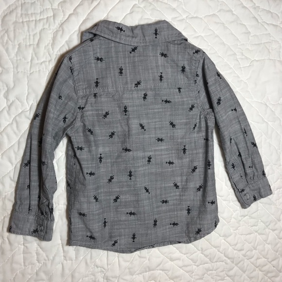 🤖 Robot button up - Picture 4 of 4